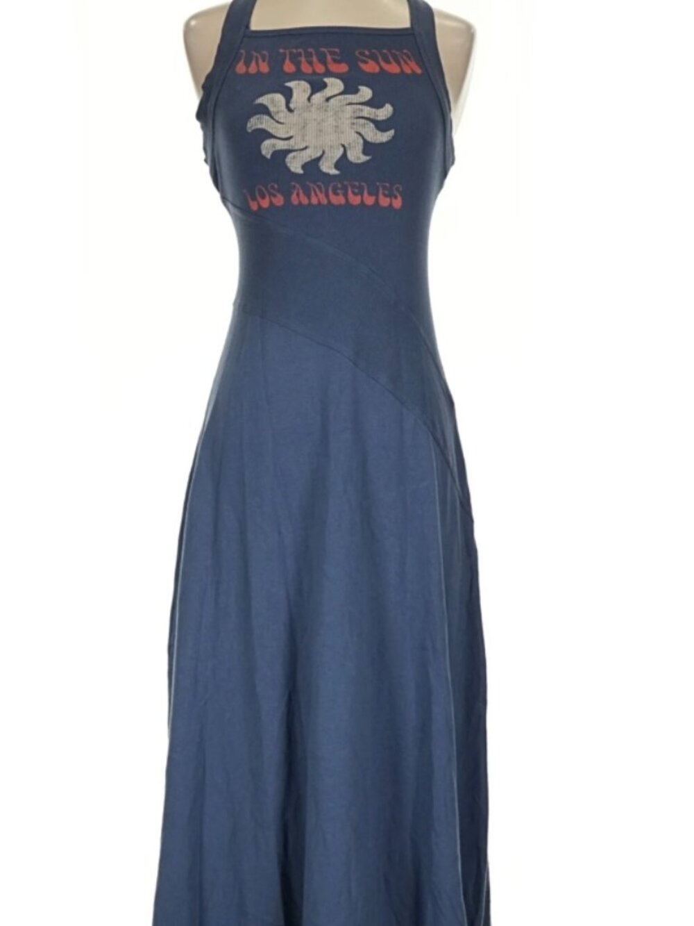 NWT HTF Free People Sunroom Maxi Dress In The Sun Buckle Beach Festival XS $148 - Picture 5 of 12